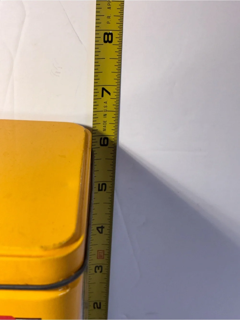 Vintage Nestlé Toll House Cookie Tin 1939 1942 1954 Yellow Metal Canister